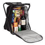 24-Can Capacity Cooler Backpack Chair