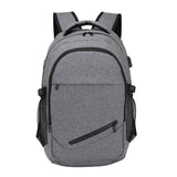 Backpack w/ External Charging Port for Peripherals